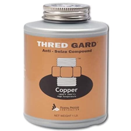 Tub O Towels 4 oz Thred Gard Copper Anti-Seize Sealant FDPCG04